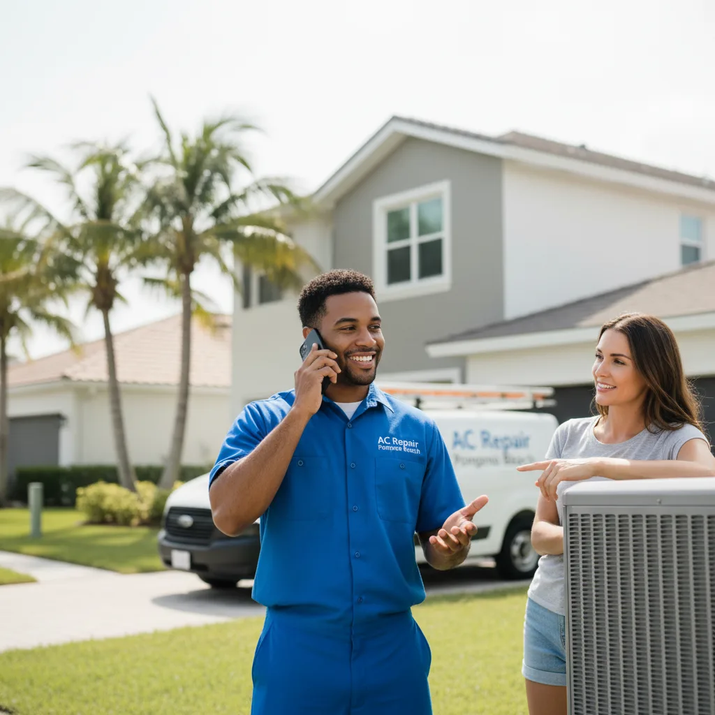 AC Repair Pompano Beach customer support in Frenchville